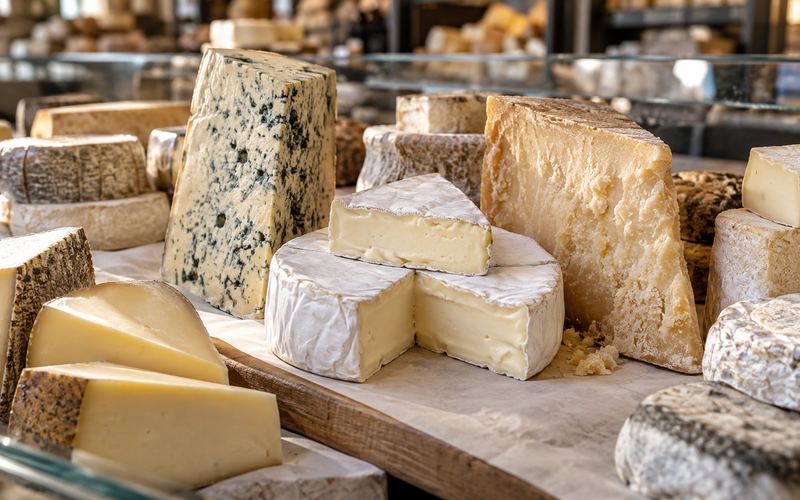 the cheese counter